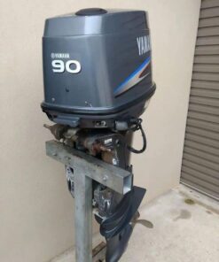 2013 Yamaha 90 HP 2-Stroke 20' Shaft Outboard Motor - Alpha Marine Outboards
