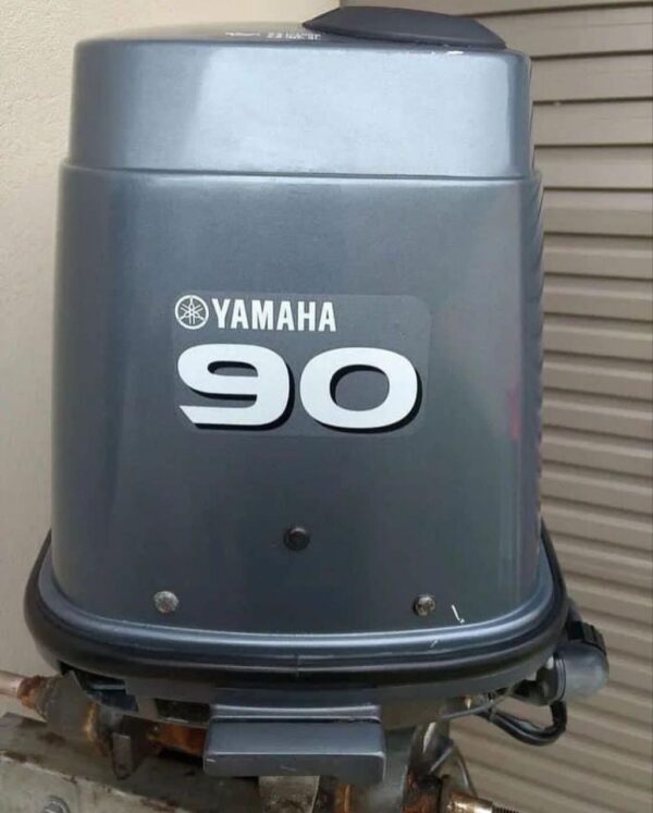 2013 Yamaha 90 HP 2-Stroke 20' Shaft Outboard Motor - Alpha Marine Outboards