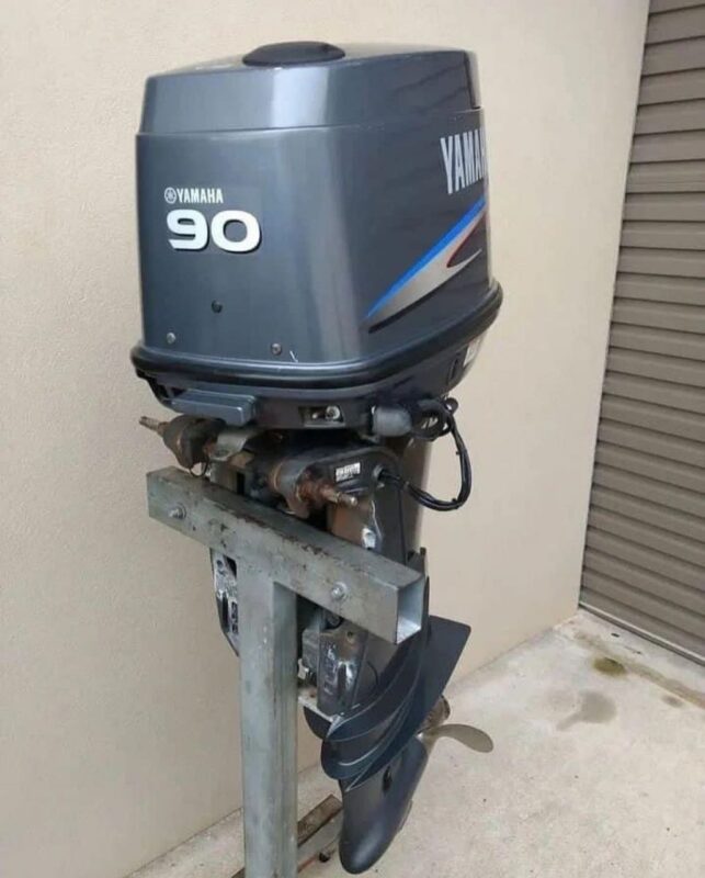 2013 Yamaha 90 HP 2-Stroke 20' Shaft Outboard Motor - Alpha Marine Outboards