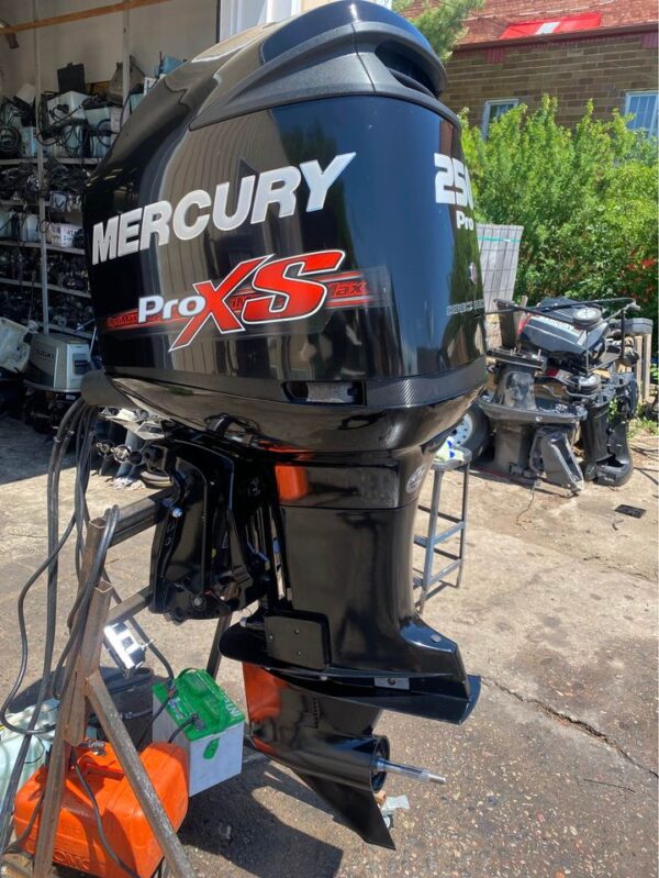 2014 Mercury 250 HP Optimax Pro XS 2-Stroke 25" Shaft - Alpha Marine Outboards