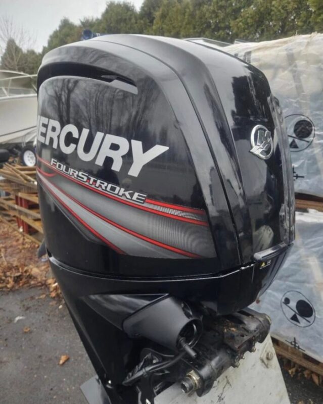 Used 2014 Mercury 90 HP FourStroke EFI Outboard Motor – ME90XL – 25" XL Shaft – 290 Hours – Freshwater Only