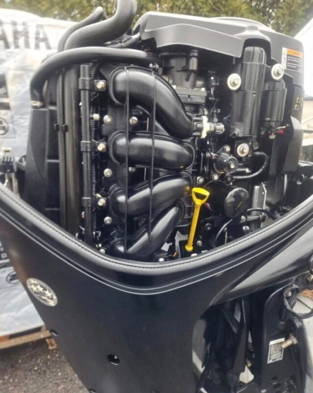Used 2014 Mercury 90 HP FourStroke EFI Outboard Motor – ME90XL – 25" XL Shaft – 290 Hours – Freshwater Only