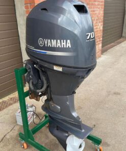 2014 Yamaha 70 HP 4-Stroke 20'' Shaft Remote Steer Power Tilt & Trim Outboard Motor - Alpha Marine Outboards