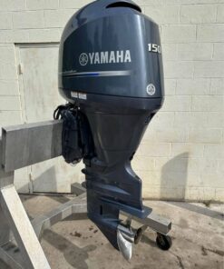 Used 2014 Yamaha F150XA 150 HP 4-Stroke EFI Outboard Motor – 25" Shaft – 264 Hours – 200–210 PSI Compression – Fully Serviced