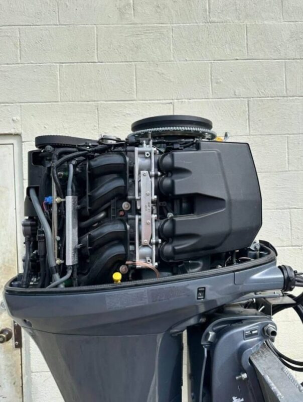 Used 2014 Yamaha F150XA 150 HP 4-Stroke EFI Outboard Motor – 25" Shaft – 264 Hours – 200–210 PSI Compression – Fully Serviced