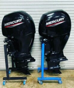 2015 Twin Mercury 150 HP 4-Stroke 20'' Shaft Outboard Motor - Alpha Marine Outboards