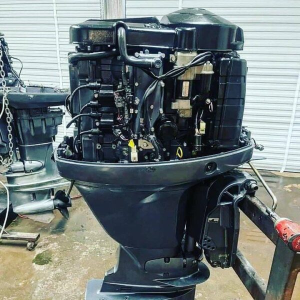 Used 2015 Yamaha 90 HP 4-Stroke Outboard Motor – 25" Shaft – 119 Hours