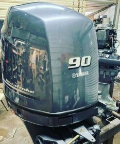 2015 Yamaha 90 HP 4-Stroke 25'' Shaft Outboard Motor - Alpha Marine Outboards