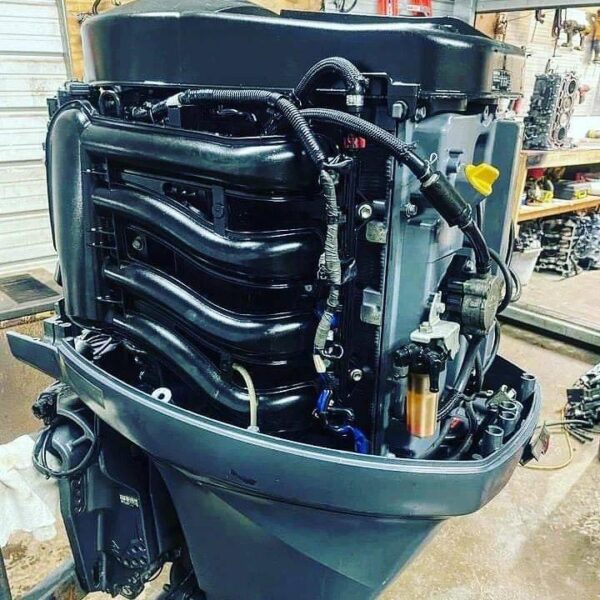 Used 2015 Yamaha 90 HP 4-Stroke Outboard Motor – 25" Shaft – 119 Hours