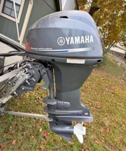 Used 2015 Yamaha F40 40 HP 4-Stroke Outboard Motor – Approximately 150 Hours – Fully Serviced – Controls Included