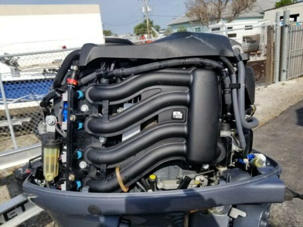 Used 2016 Yamaha F50LB 50 HP 4-Stroke EFI Outboard Motor – 20" Shaft – 108 Hours