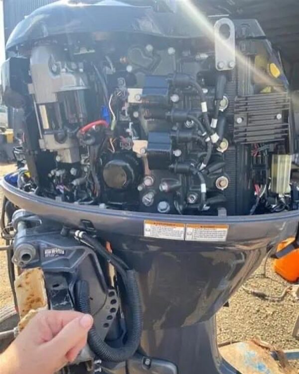 2016 Yamaha 70 HP 4-Stroke 20'' Shaft Remote Steer Outboard Motor - Alpha Marine Outboards