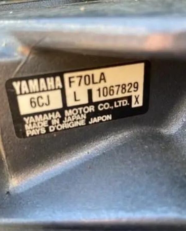 2016 Yamaha 70 HP 4-Stroke 20'' Shaft Remote Steer Outboard Motor - Alpha Marine Outboards