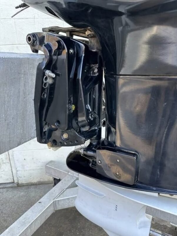 Used 2017 Mercury 250 HP Pro XS OptiMax 2-Stroke Outboard Motor – 20" Shaft – 151 Hours – 110–115 PSI Compression – Torque Master II