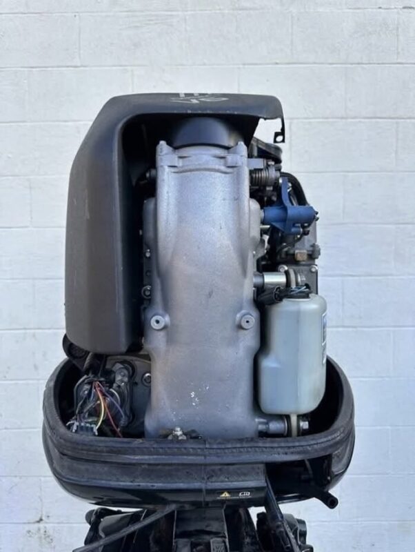 Used 2017 Mercury 250 HP Pro XS OptiMax 2-Stroke Outboard Motor – 20" Shaft – 151 Hours – 110–115 PSI Compression – Torque Master II