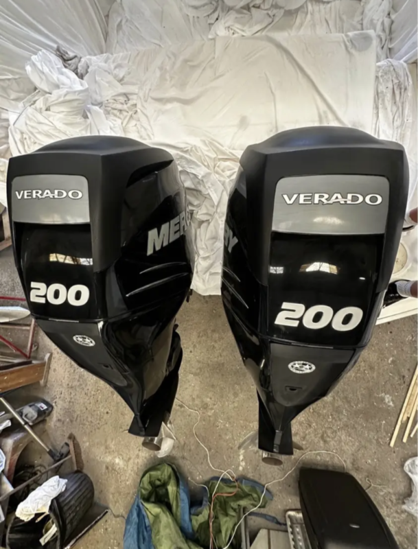 2017 Mercury Twin Verado 200 HP Outboard Motors - Alpha Marine Outboards