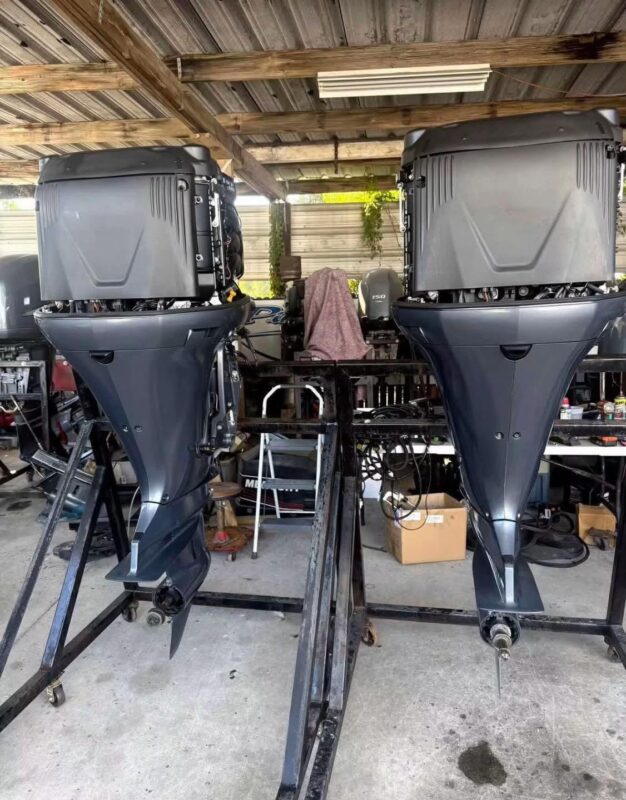 2017 twin Yamaha 300hp 4-Stroke 25” Shaft - Alpha Marine Outboards