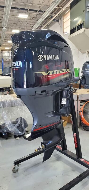 Used 2017 Yamaha VMAX SHO 250 HP 4-Stroke Outboard Motor – 20" Shaft – 138 Hours