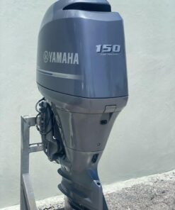 2018 Yamaha 150 HP 4-Stroke 25" Shaft Remote Steer Power Tilt & Trim Outboard Motor - Alpha Marine Outboards