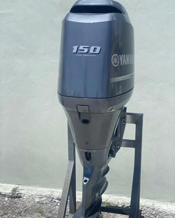 Used 2018 Yamaha 150 HP 4-Stroke Outboard Motor – 25" Shaft – 183 Hours