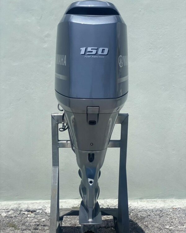 Used 2018 Yamaha 150 HP 4-Stroke Outboard Motor – 25" Shaft – 183 Hours