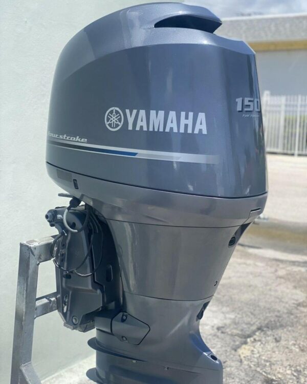 Used 2018 Yamaha 150 HP 4-Stroke Outboard Motor – 25" Shaft – 183 Hours