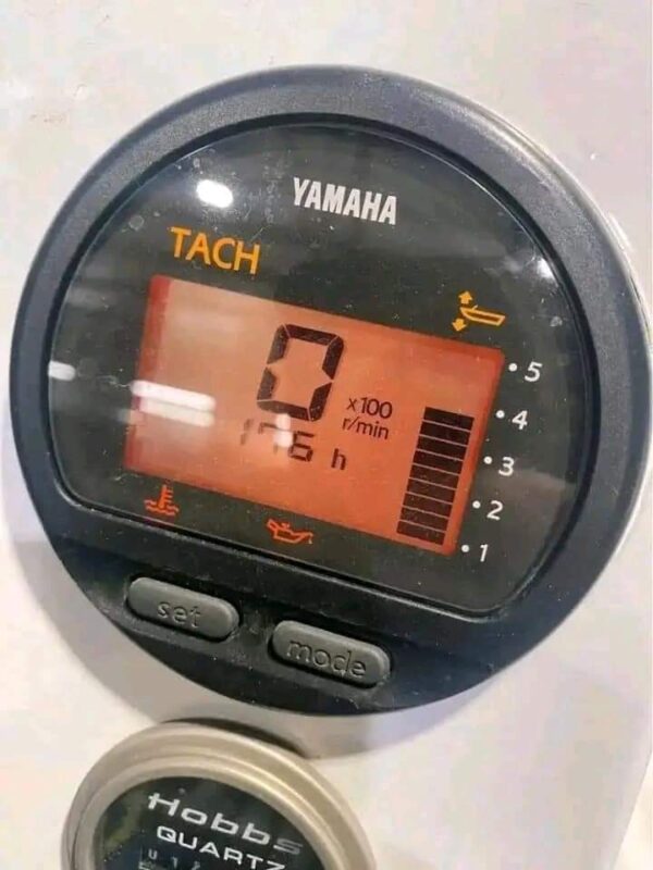 Used 2018 Yamaha 60 HP High Thrust Outboard Motor – 20" Shaft – 175 Hours
