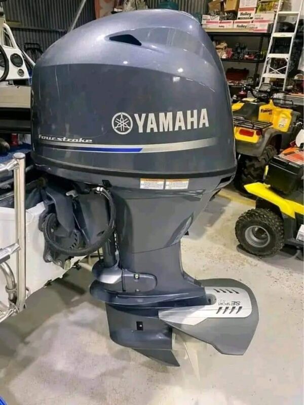 Used 2018 Yamaha 60 HP High Thrust Outboard Motor – 20" Shaft – 175 Hours