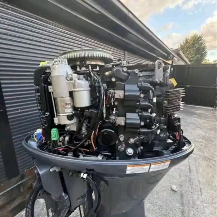 Used 2018 Yamaha F50 50 HP 4-Stroke Outboard Motor – 20" Shaft – 104 Hours – Yamaha Serviced – Controls & Gauges Included