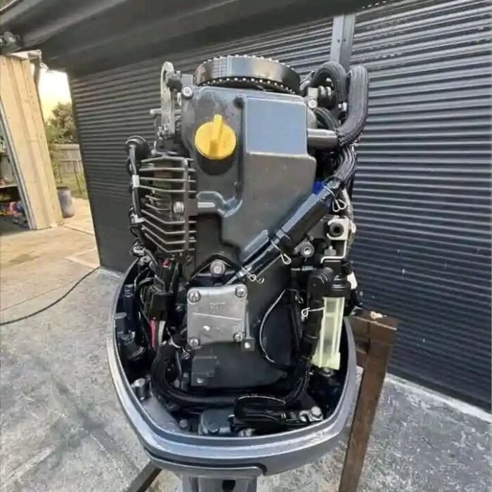 Used 2018 Yamaha F50 50 HP 4-Stroke Outboard Motor – 20" Shaft – 104 Hours – Yamaha Serviced – Controls & Gauges Included