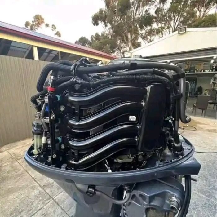 Used 2018 Yamaha F50 50 HP 4-Stroke Outboard Motor – 20" Shaft – 104 Hours – Yamaha Serviced – Controls & Gauges Included