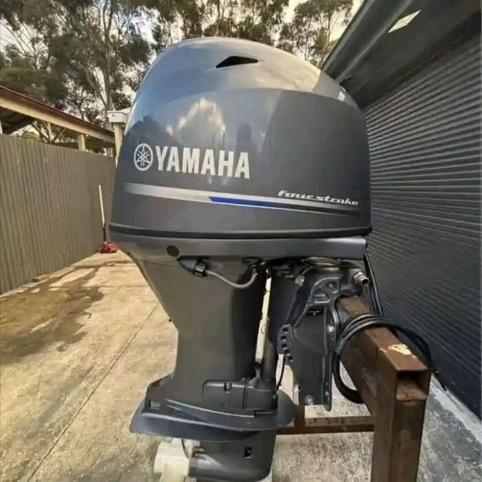 Used 2018 Yamaha F50 50 HP 4-Stroke Outboard Motor – 20" Shaft – 104 Hours – Yamaha Serviced – Controls & Gauges Included