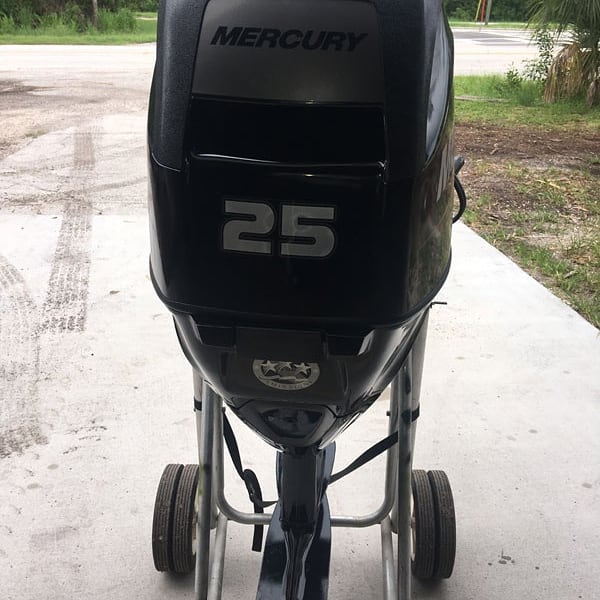 2019 Mercury 25 HP 4-Stroke 20'' Shaft Tiller Outboard Motor - Alpha Marine Outboards