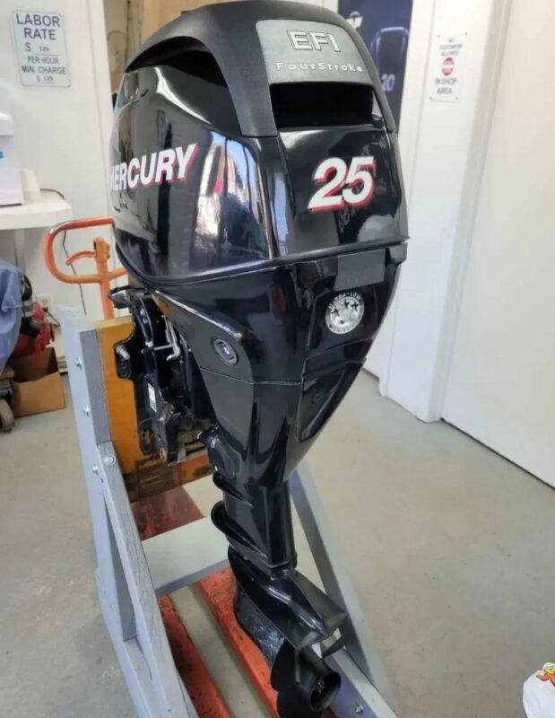 2019 Mercury 25 HP 4-Stroke Outboard Motor - Alpha Marine Outboards