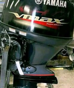 Used 2019 Yamaha VF115XA VMAX SHO 115 HP 4-Stroke Outboard Motor – 25" Shaft – 60 Hours – Complete Rigging
