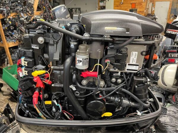 Used 2020 Mercury 115 HP EFI 4-Stroke Outboard Motor – 25" Shaft – 74 Hours – Like New