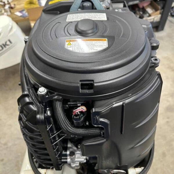 Used 2020 Suzuki DF90A 90 HP 4-Stroke EFI Outboard Motor – 20" Shaft – 22 Hours – Power Trim & Tilt – Side-Mount Controls