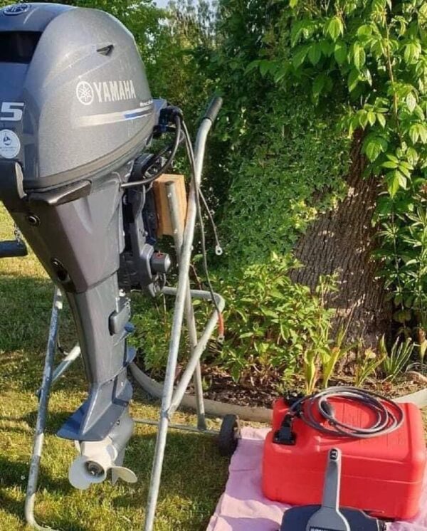 2020 Yamaha 15 HP 4-Stroke 20" Outboard Motor - Alpha Marine Outboards