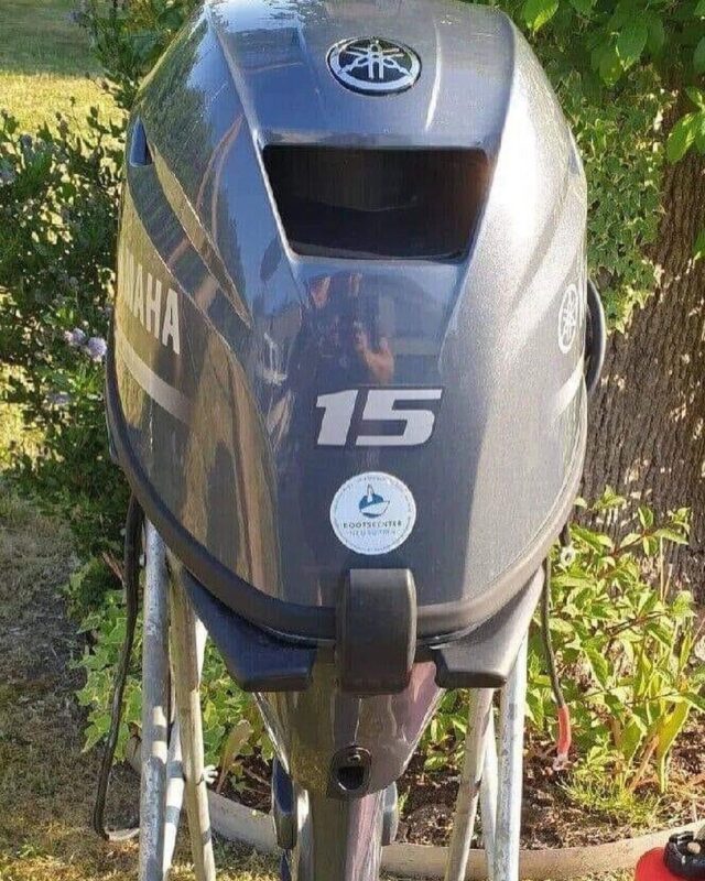 2020 Yamaha 15 HP 4-Stroke 20" Outboard Motor - Alpha Marine Outboards
