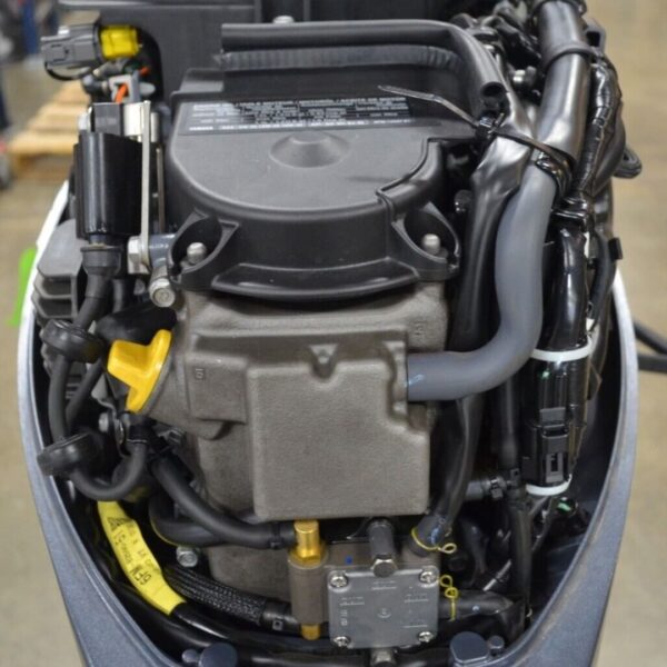 Used 2020 Yamaha T25LWTC 25 HP High Thrust 4-Stroke Remote Outboard Motor – 20" Shaft – 5 Hours