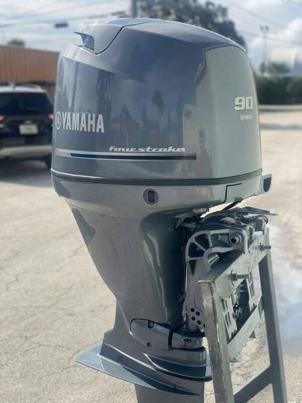 2020 Yamaha 90 HP 4-Stroke 25'' Shaft Outboard Motor - Alpha Marine Outboards