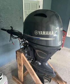 2021 Yamaha 90 HP 4-Stroke 20' Shaft Tiller Outboard Motor - Alpha Marine Outboards