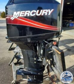 Used 2006 Mercury 50 HP 2-Stroke ELPTO Outboard Motor – 20" Long Shaft – Like New Condition