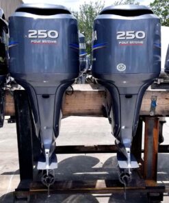 Twin 2006 Yamaha 250 HP 4-Stroke 25" Outboard Motors - Alpha Marine Outboards