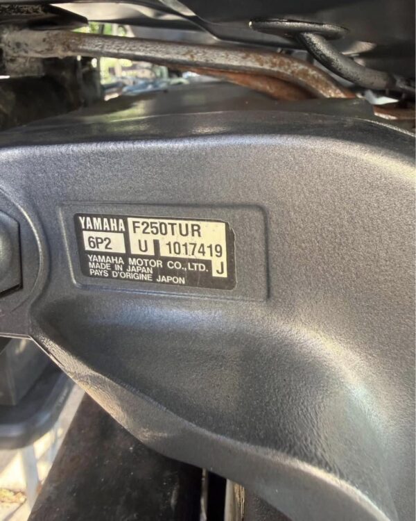 Twin Yamaha 250. 30” 2006 models Complete controls - Alpha Marine Outboards