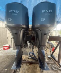 Twin Yamaha 250. 30” 2006 models Complete controls - Alpha Marine Outboards