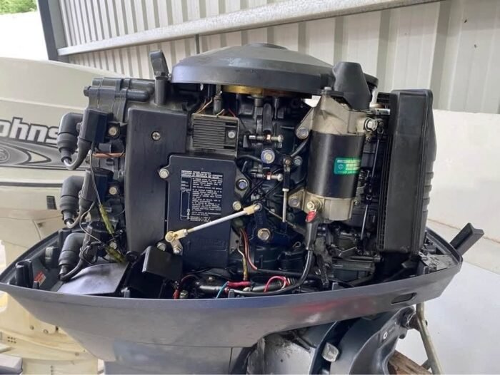 Used Yamaha 70 HP 2-Stroke Outboard Motor – 20" Shaft – Complete Rigging Package – Remote Control